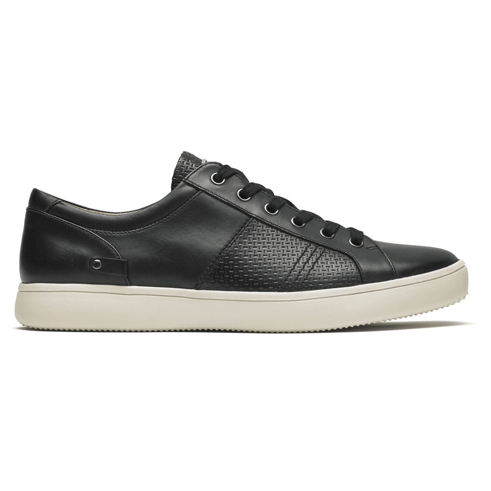 Rockport Mens Sneakers Black - Colle Tie - UK 340-VAYJCZ